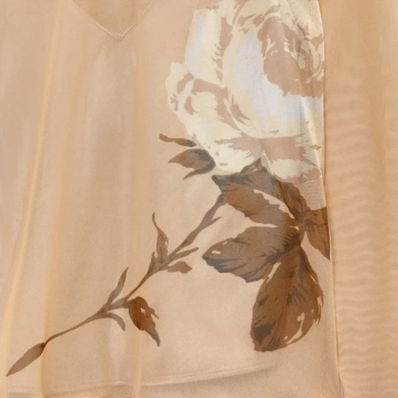 Zara Printed Tulle Top XS - Picture 6 of 8